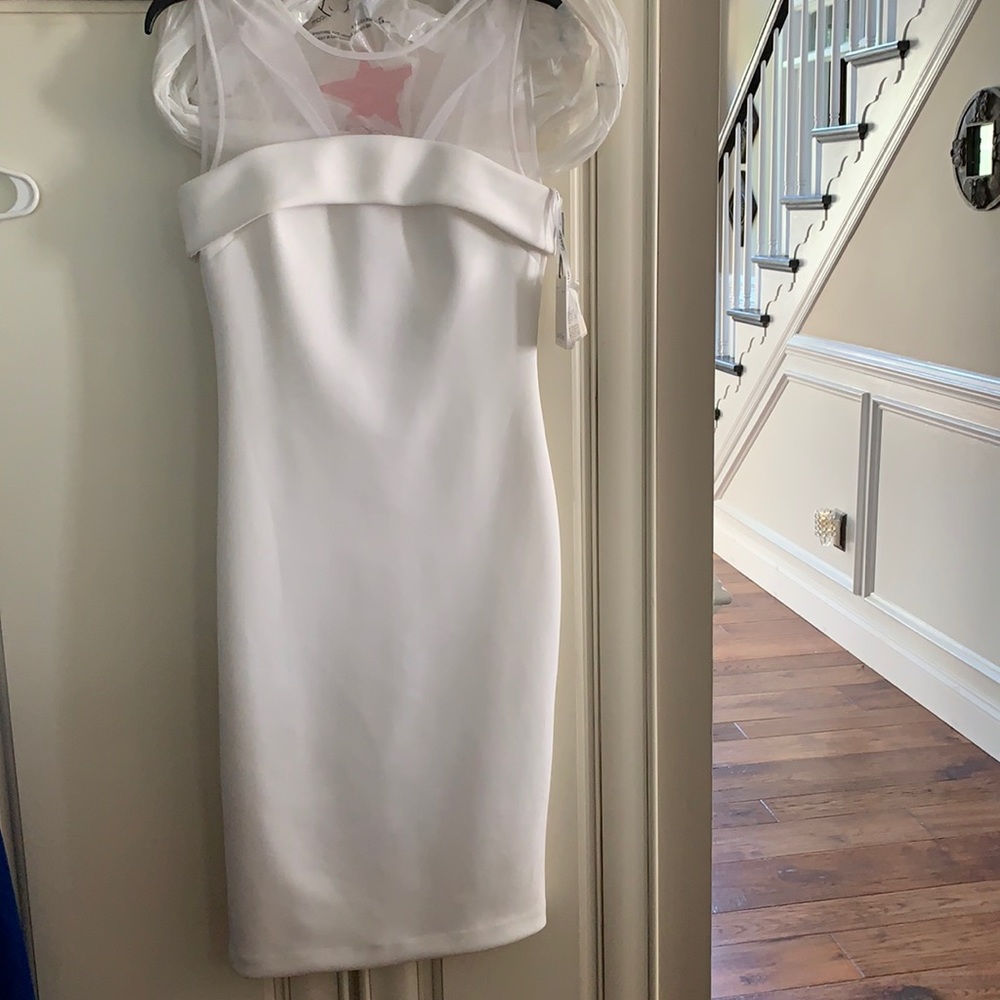 White cocktail dress - Calvin Klein
